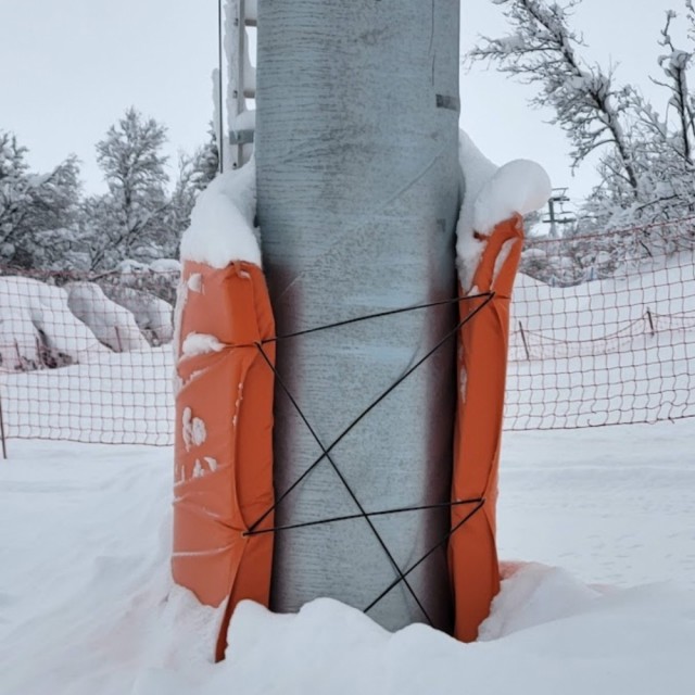 polstring slalåmbakke